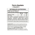 Ferro Quelato Vitamina C 60 Capsulas Disposicao Ocean Drop