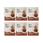 Kit 6 Saches Proteina 21g Chocolate Ocean Drop