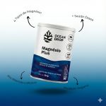 Magnesio Plus 4 Tipos 180 Capsulas 900mg Ocean Drop