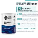Magnesio Plus 4 Tipos 180 Capsulas 900mg Ocean Drop