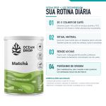 Matcha em Po Puro 125g 60 Doses Camellia Sinensis Ocean Drop