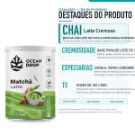 Matcha Latte Sabor Chai 150g Bebida Funcional Ocean Drop