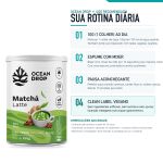 Matcha Latte Sabor Chai 150g Bebida Funcional Ocean Drop