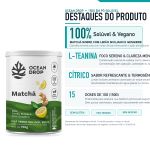 Matcha Limao Siciliano Gengibre 150g Soluvel Ocean Drop