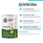 Matcha Limao Siciliano Gengibre 150g Soluvel Ocean Drop