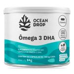 Omega 3 DHA 100 Vegetal 120 Capsulas 400mg Ocean Drop