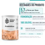 Prebiotico Vegano 210g Fibras Saude Intestinal Ocean Drop