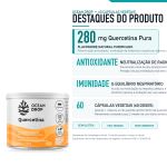 Quercetina 400mg 60 Capsulas Acao Antioxidante Ocean Drop
