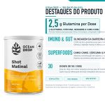 Shot Matinal Limao 150g Imunidade e Disposicao Ocean Drop