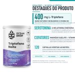Triptofano Noite 120 Capsulas Blend do Sono Ocean Drop