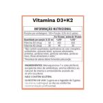 Vitamina D3 e K2 Gotas Menta 30ml Ocean Drop