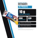 Barra de Proteina 50g 9g a 10g Proteina Sabores Mrs Taste