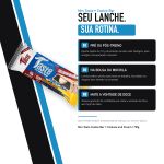Barra de Proteina 50g 9g a 10g Proteina Sabores Mrs Taste
