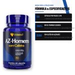 Multivitaminico AZ Homem com Cafeina 60Caps Videira7