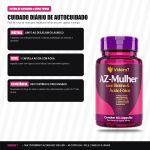 Multivitamínico AZ Mulher 100% IDR 60Caps Videira 7