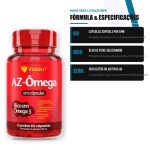 Multivitamínico AZ Ômega 60Caps Videira7