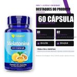 Melatonina com Maracuja 60Caps Videira7