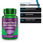 Colágeno Tipo II + Ác. Hialurônico 500mg 60Caps Videira 7