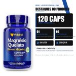 Magnésio Quelato 120Caps Videira7