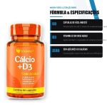 Cálcio + Vitamina D 60Caps Videira7