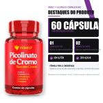 Picolinato de Cromo 100% IDR 60Caps Videira 7