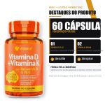 Vitamina D + Vitamina K 60Caps Videira 7