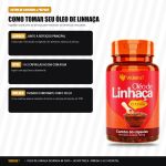 Óleo de Linhaça Dourada 60Caps Videira 7