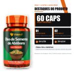 Óleo de Semente de Abóbora C/Vitamina 60Caps Videira7