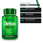Detox em Cápsulas 500mg 60Caps Videira7