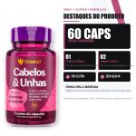 Suplemento Cabelos e Unhas 60Caps Videira7