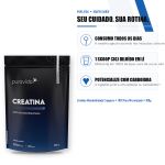 Creatina Monohidratada 100% Pura Micronizada 300g Puravida