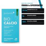 Bio Calcio Algas Marinhas 60 Capsulas Puravida