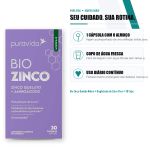 Bio Zinco Quelato Puro 30 Capsulas Puravida