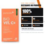 Bio Vitamina C com Bioflavonoides 60 Capsulas Puravida