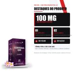 Coenzima Q10 100mg com Vitamina E 60 Capsulas Puravida