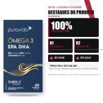 Omega 3 Pulse Puro 60 Capsulas Puravida