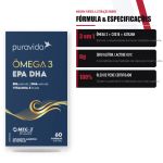 Omega 3 Pulse Puro 60 Capsulas Puravida