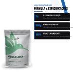 Glutamina 100% Pura Importada em Po 300g Puravida