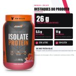 Isolate Protein Zero Lacto Sabores Pote 900g New Millen