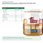 Creme Spread Zero Acucar 160g Mrs Taste