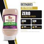 Molho Maionese com Alho Zero Calorias 335g Mrs Taste