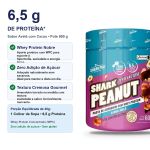Pasta de Amendoim com Whey 600g Shark Pro