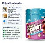Pasta de Amendoim com Whey 600g Shark Pro