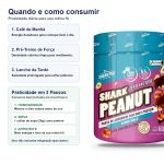 Pasta de Amendoim com Whey 600g Shark Pro