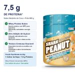 Pasta de Amendoim com Whey 600g Shark Pro