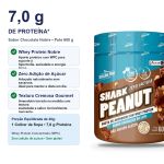 Pasta de Amendoim com Whey 600g Shark Pro