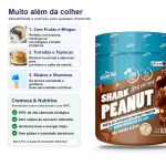 Pasta de Amendoim com Whey 600g Shark Pro