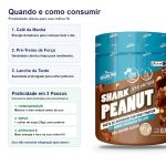Pasta de Amendoim com Whey 600g Shark Pro