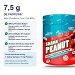 Pasta de Amendoim com Whey 600g Shark Pro