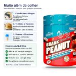 Pasta de Amendoim com Whey 600g Shark Pro